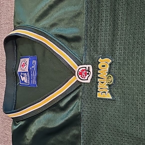 Edmonton Eskimos Starter vintage jersey - Picture 3 of 5